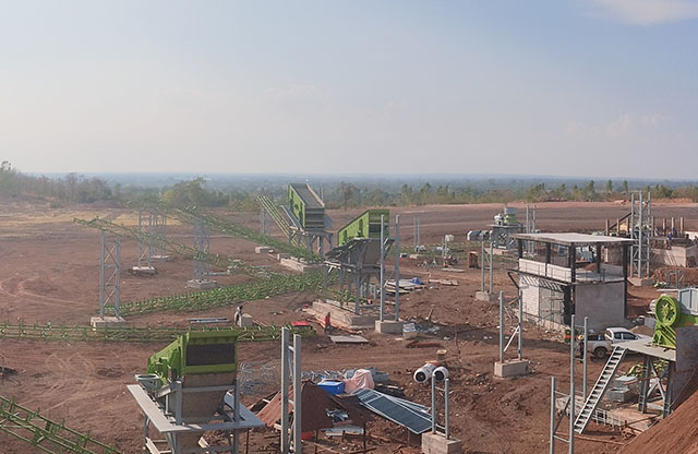中国矿机出海标杆 大宏立深耕泰国打造300T/H玄武岩加工项目